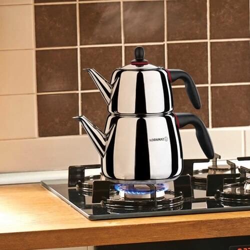 Teapot Set Tea Set Cup Tea for Turkish Tea Sets Kitchen Products Stainless Steel Teapot