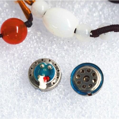 10mm speaker unit titanium film 48ohms for IE6, IE7, IE8, IE80 2pcs