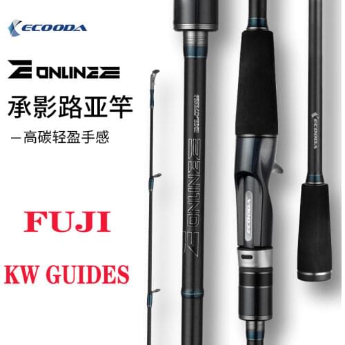 Ecooda Japan Fuji Parts New Arrival ONLINE EXEL Bass Rod Trout Spinning/Casting Rod Fresh/Saltwater Fishing Rod