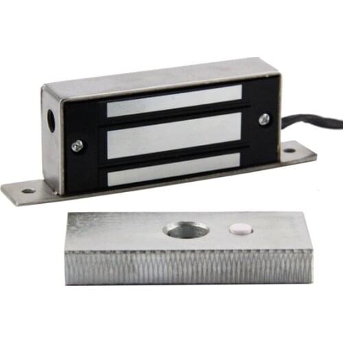 100Lbs 60kg 12V embedded magnetic lock electromagnetic lock cabinet lock door