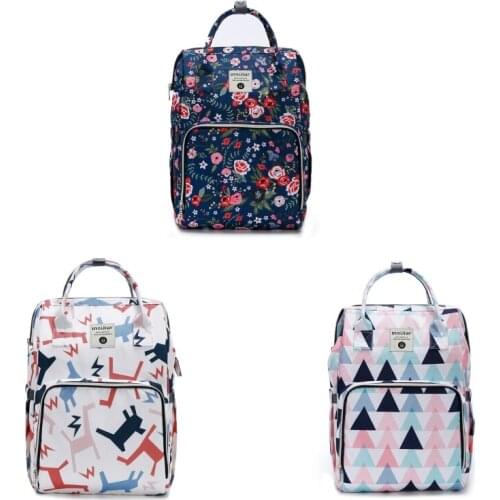 Multifunction Waterproof Mother-baby Handbag Backpack Fashion Travel Nappy Bags 20CA
