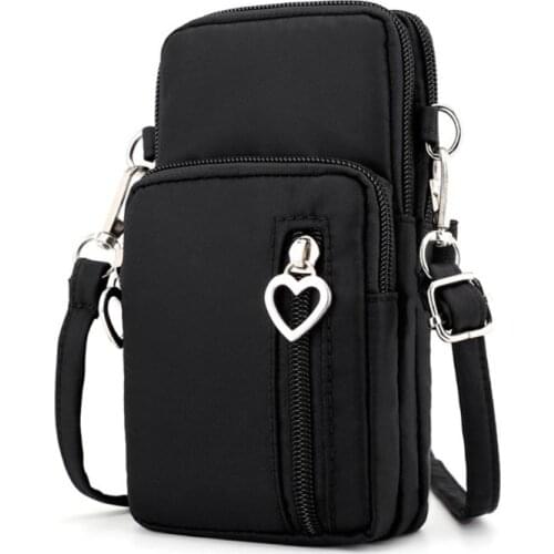 THINKTHENDO Crossbody Mobile Phone Shoulder Bag Pouch Case Belt Handbag Satchel Purse Wallet