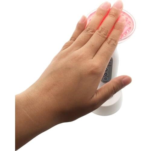 Portable Skin Health Care Collagen Stimulation Anti-aging Skin Whitening Red LED Photon Light Therapy Face Beauty Device