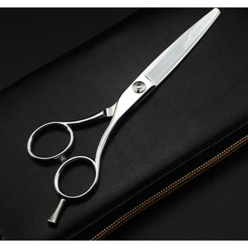 Professional Japan 440c steel 6 '' upscale cut hair scissors make up haircut barber makas cutting shears hairdresser scissors