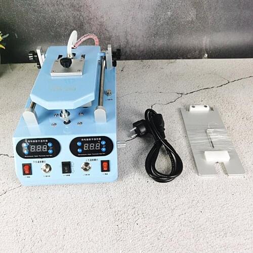 Straight Screen Separator Heating Machine For Phone Screen Glass TBK 268 For Flat Curved Screen 3 In 1 Middle Frame Separator