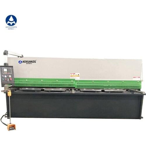 QC12Y-4*2500 metal sheet plate cutting hydraulic swing shearing machine with E21S Estun controller