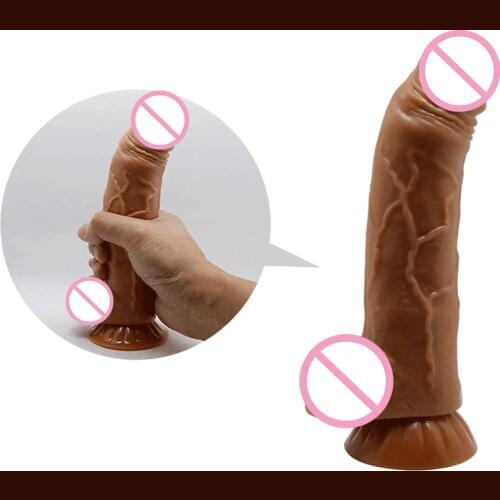 Skin Feel Realistic Silicone Dildo Real Soft Penis For Women Female Masturbator G Spot Sex Toys Dildo Suction Cup Adults Toys