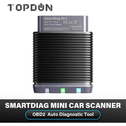 TOPDON Smartdiag Mini Bluetooth OBD2 Scanner Auto Diagnostic Tool Code Reader Easydiag OBD Automotive Tool as Thinkdiag Mini