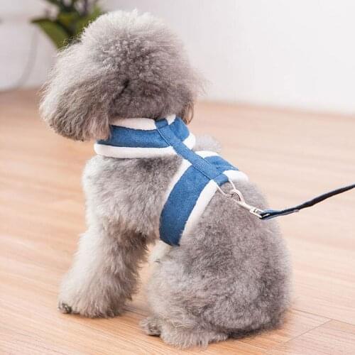 Dog vest type traction rope chest back chain dog walking rope pet supplies