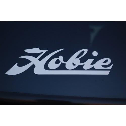 For Hobie Vinyl Sticker Decal (V142) Boat Fishing Truck Window Fish Car Styling