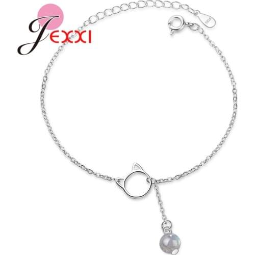 925 Pure Sterling Silver Crystal For Women Lovers Classic Bracelets Hot Sale Trendy Gifts Anniversary Accessories Hot Item