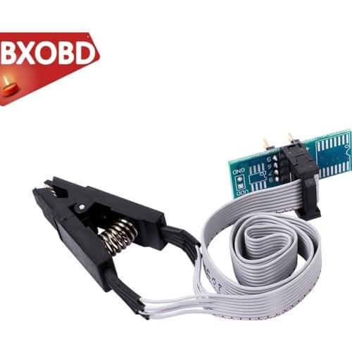 150mil SOP8 Socket SOP8 Programmer Adapter SOIC8 SOP8 Test Clip For EEPROM 93CXX / 25CXX / 24CXX