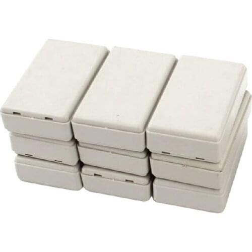 10PCS Plastic Electronic Project Case Junction Box PCB project box screw-free size 58*35*15mm