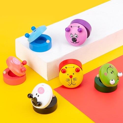 2021 Kids Montessori Wooden Toys Blocks Kid Learning Toy Baby Music Rattles Graphic Colorful Wooden Blocks Educational Toy