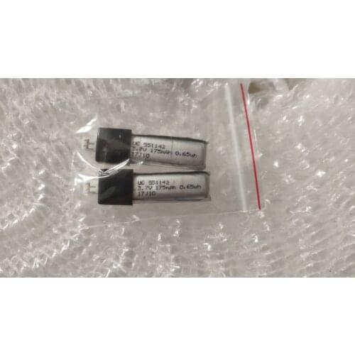 5pcs/Lot 3.7V 175mAH New Version lithium Cell / Lipo battery For WLtoy V911 V911-1 V911-2 2.4G 4Ch Single Blades RC Helicopter