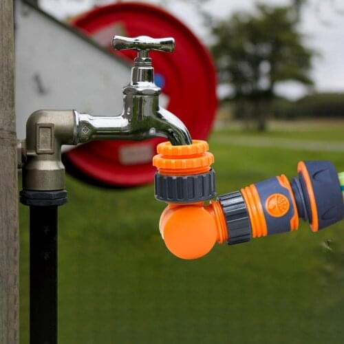 Quick Connector Rotatable Water Tap Splitter Irrigation Agriculture Quick Water Connector Water Control Valve 1/2 Inch 3/4 Inch