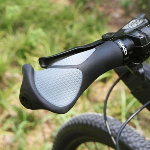Cxwxc Ergonomic Mountain Bike Grips Rubber Bicycle Grips Integrated Cycling Handlebar Casing Sheath Shock Absorption for Mtb Bmx