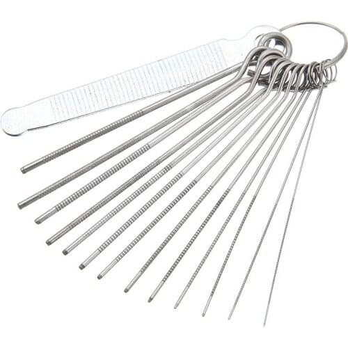 Portable Guitar Repair Tools Slot Nut File DIY Repair Tools Silver Accessory Guitar Stainless Steel Saw Rods New