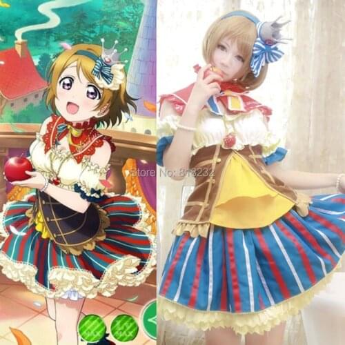 LoveLive! Love Live Koizumi Hanayo Halloween Dress Uniform Outfit Cosplay Costume