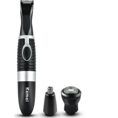 Washable Electric Nose Hair Clipper Man Grooming Kit Beard Trimmer Shaver Styling Razor Face Groomer Moustache Haircut Machine
