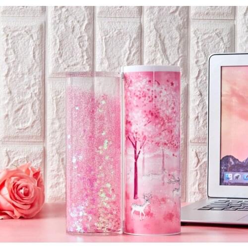 NewmeBox Pink Pencil Cases