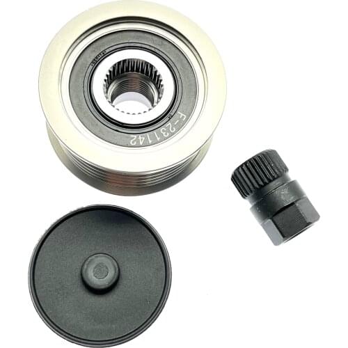 For Audi A4 A6L TT Passat Tiguan CC Magotan 1.8T 2.0T generator pulley one-way wheel