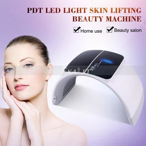 Portable 7 Color LED Lights Mode Anti-Wrinkle Skin-Rejuvenation-Machine for Home Use/Salon