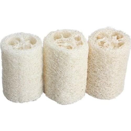 NATURE 1 Pack of Organic Loofahs Loofah Spa Exfoliating Scrubber natural Luffa Body Wash Sponge Remove Dead Skin Made Soap