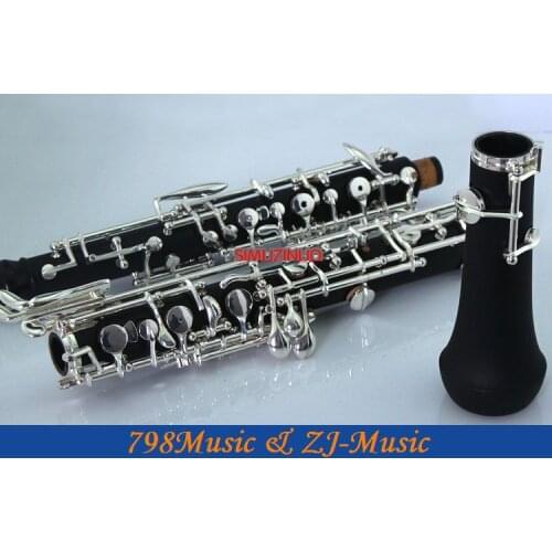 Professional Synthesis of wood Body Oboe Silver Plated C Key- Semi-Automatic