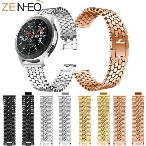 Luxury Watch band strap for Samsung Gear S3 Frontier Classic Wrist band For Huawei Watch GT watches Straps Bracelet watchband