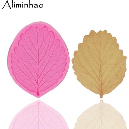 B1311 Leaves DIY fondant silicone mold for cake decorating tools chocolate gumpaste moulds