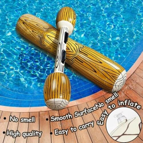 Battle Log Rafts Inflatable Pool Float Row Toys Outdoor Games Pool Float Water Toys For Summer Pool Party Water Sport Jardin