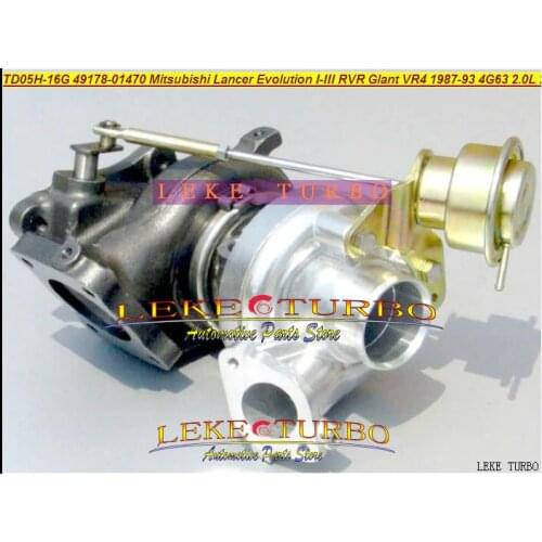 TD05H-16G 49178-01470 Turbo Turbocharger For MITSUBISHI Lancer Evolution I II III RVR Galant VR4 87-93 4G63 4G63N 2.0L