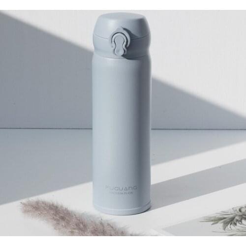 Large Capacity Vacuum Flask Thermos Cup Business Stainless Steel Girls Coffe Thermos Cup Water Bottles Tazas Drinkware DF50BW