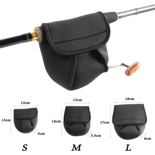 1 PC High Quality Spinning Reel Pouch Baitcasting Fishing Reel Bag Protective Case Cover Holder