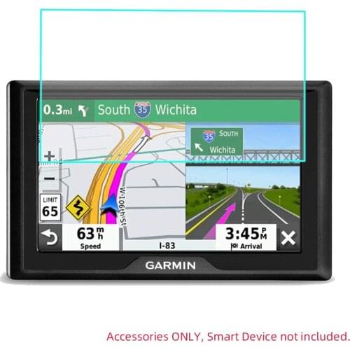 3pcs PET Clear LCD Screen Protector Cover Protective Film Guard For Garmin Drive 52 GPS Truck Car Drive52 Navigator System