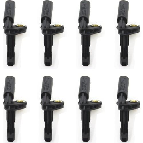 For VW Polo Passat B6 Jetta Golf 5 MK5 6 MK6 Tiguan A3 Q3 TT Seat Leon 8Pcs WHT003858 ABS Wheel Speed Sensor WHT 003 858