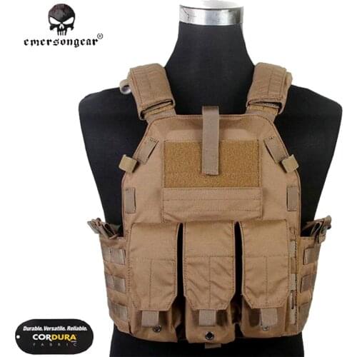 Emersongear 094K M4 Pouch Type Tactical Vest Airsoft Combat Molle Vest EM7356