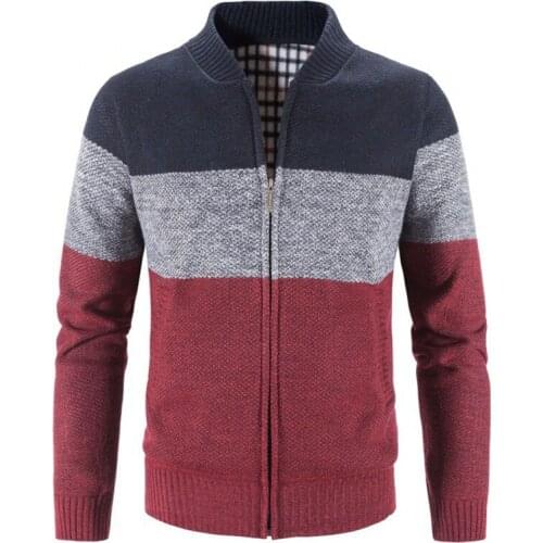 Fleece Cardigan 2021 Streetwear Harajuku Casual Sweater Jacket Men Clothing Autumn Winter Coat Retro Loose Couple Top Male Coat