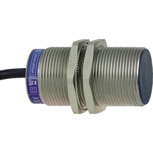 XS1M30KP340 Inductive sensor XS1 M30 - L60mm - brass - Sn10mm - 12..24VDC - cable 2m