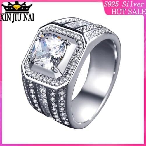 Mens Rings in Europe and America Fashion Diamond Diamond Crossover Explosion Accessories Couple Ring