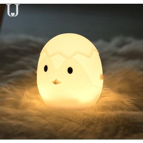 Youpin jordan judy Smart night light Cartoon Owl Bedside Lamp Silica Gel Induction lamp Mini Energy Saving Lamp