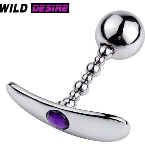 Wearable Small Anal Vaginal Plug For Women Men Erotic Sex Toys Geisha Mini Butt Anal Beads Metal Balls Adult Sex Toys for Woman