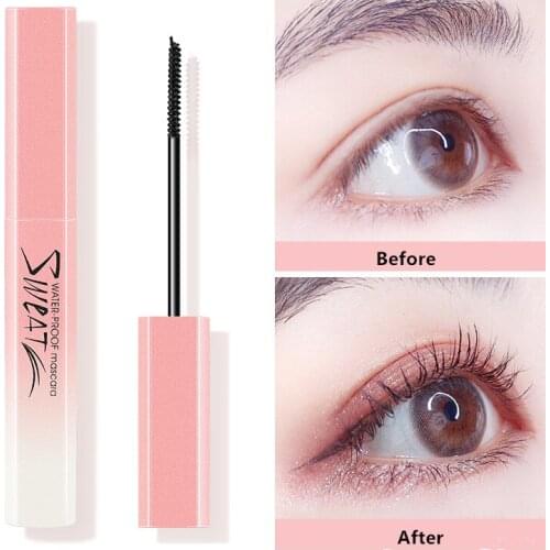 New 4D Silk Fiber Lash Mascara Waterproof Long-lasting Makeup Eyelash Extension Black Thick Lengthening Eyelashes Cosmetics Tool