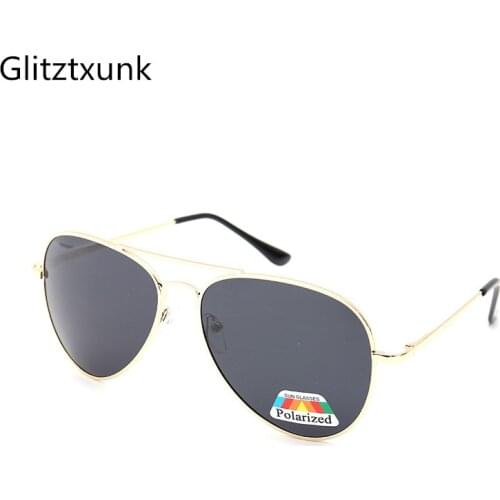 Glitztxunk New Black Vintage Polarized Sunglasses Men Women Sport Sun glasses Goggles Outdoor Driving Sports Sunglasses UV400