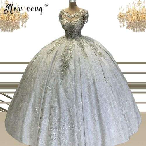 Tassel Beading Wedding Dresses O Neck Bridal Gowns 2021 New Arrival Plus Size Custom African Middle East vestido de festa