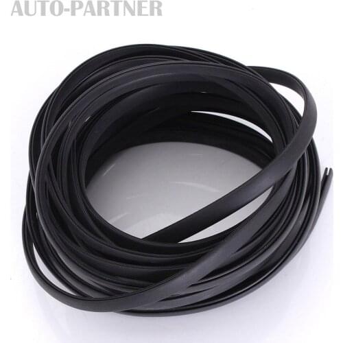 Universal 6 Meters U-type Automobile Door Edge Guard Rubber Sealing Strip Collision Strip Reduce The Impact