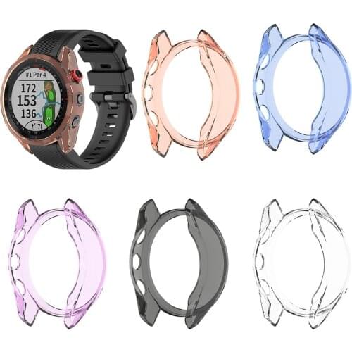 TPU Case Cover Shell Frame Protector for Garmin Approach S62 Watch Accessories Moving Health Shatter-Resistant Case
