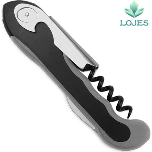 1Pc Stainless Wine Screw Corkscrew Opener Professional Waiters Wine Bottle Beer Cap Opener Kitchen Drinking Bar Tools