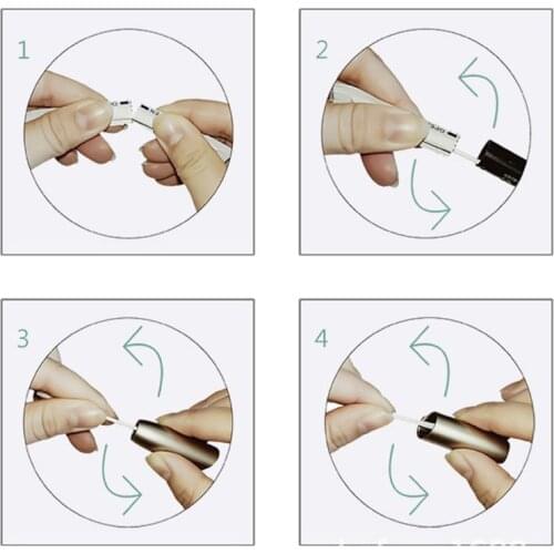 120Pcs/Box Wet Alcohol Cotton Swabs Double Head Cleaning Stick For IQOS 2.4 PLUS For IQOS 3.0 LIL/LTN/HEETS/GLO Heater Sep. 18